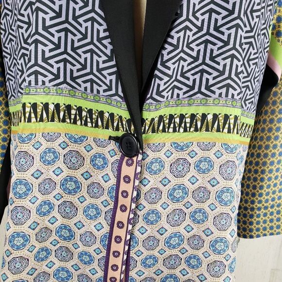 Clover Canyon Single Button Blazer Sz S - Picture 3 of 10